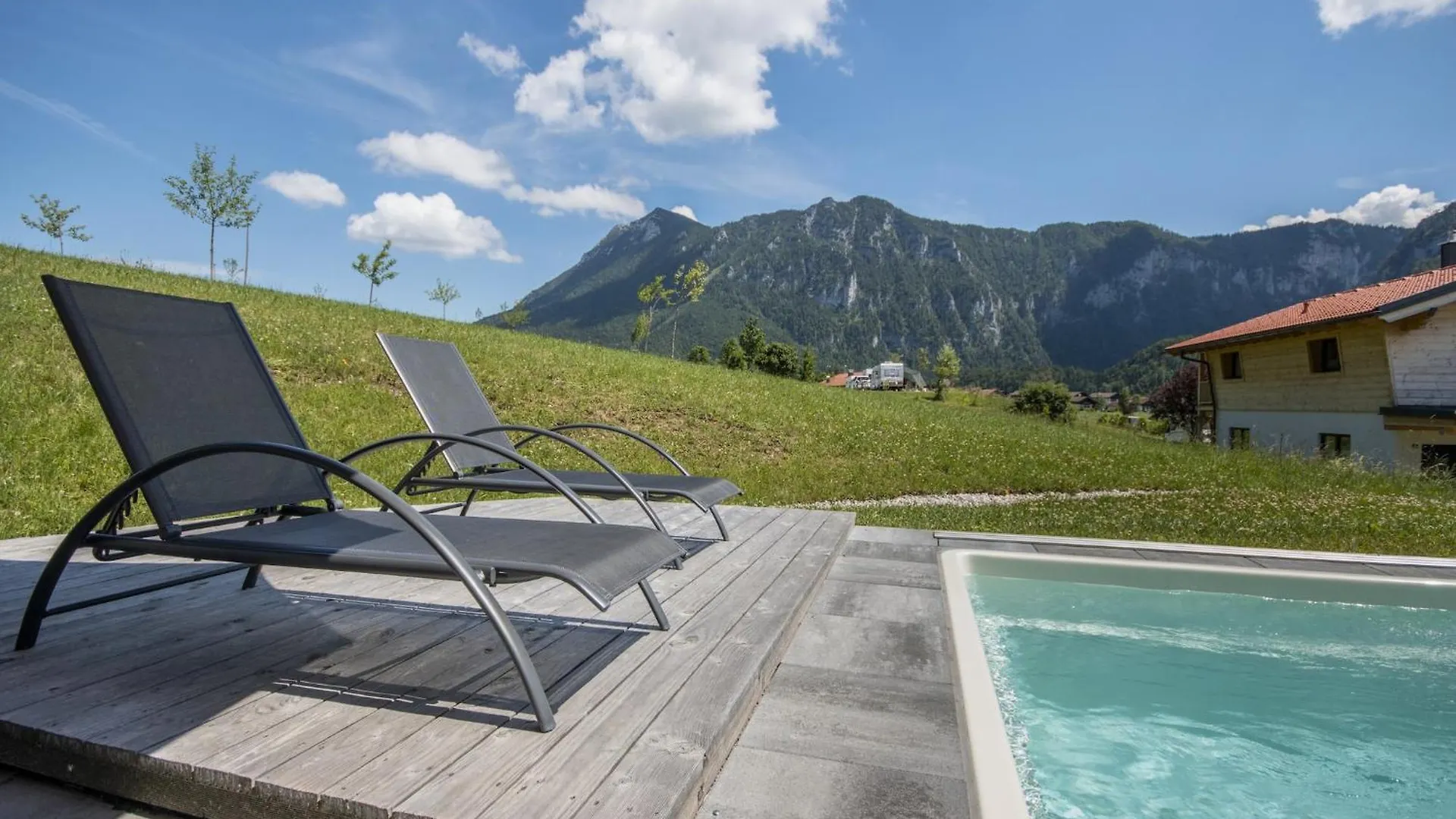 Chalet Gamsknogel Mit Privatem Pool, Cleaning Included Inzell