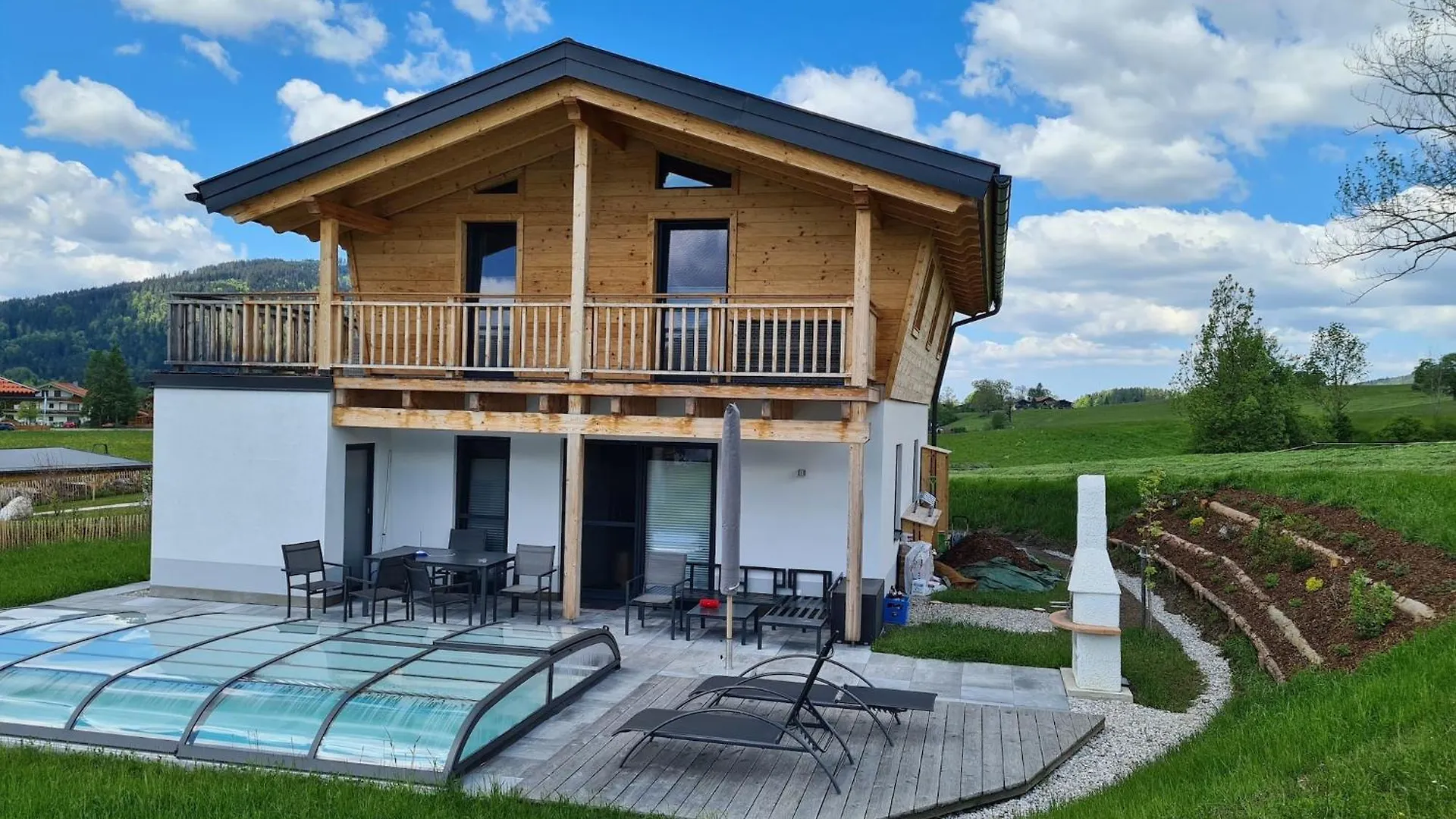 Chalet Gamsknogel Mit Privatem Pool, Cleaning Included Inzell 0*,